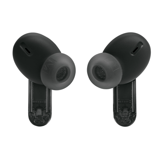 JBL Tune Beam 2 Ghost Edition - Ghost Black - True Wireless Noise Cancelling Earbuds - Back
